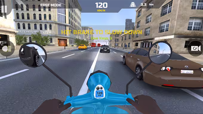 Moto Racing Club Game Screenshot