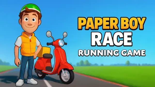 Paper Boy Race: Running Game