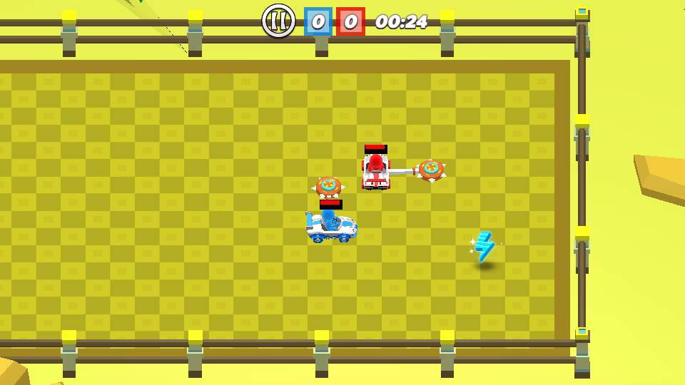 Stickman battle 1-4 Players Game Screenshot